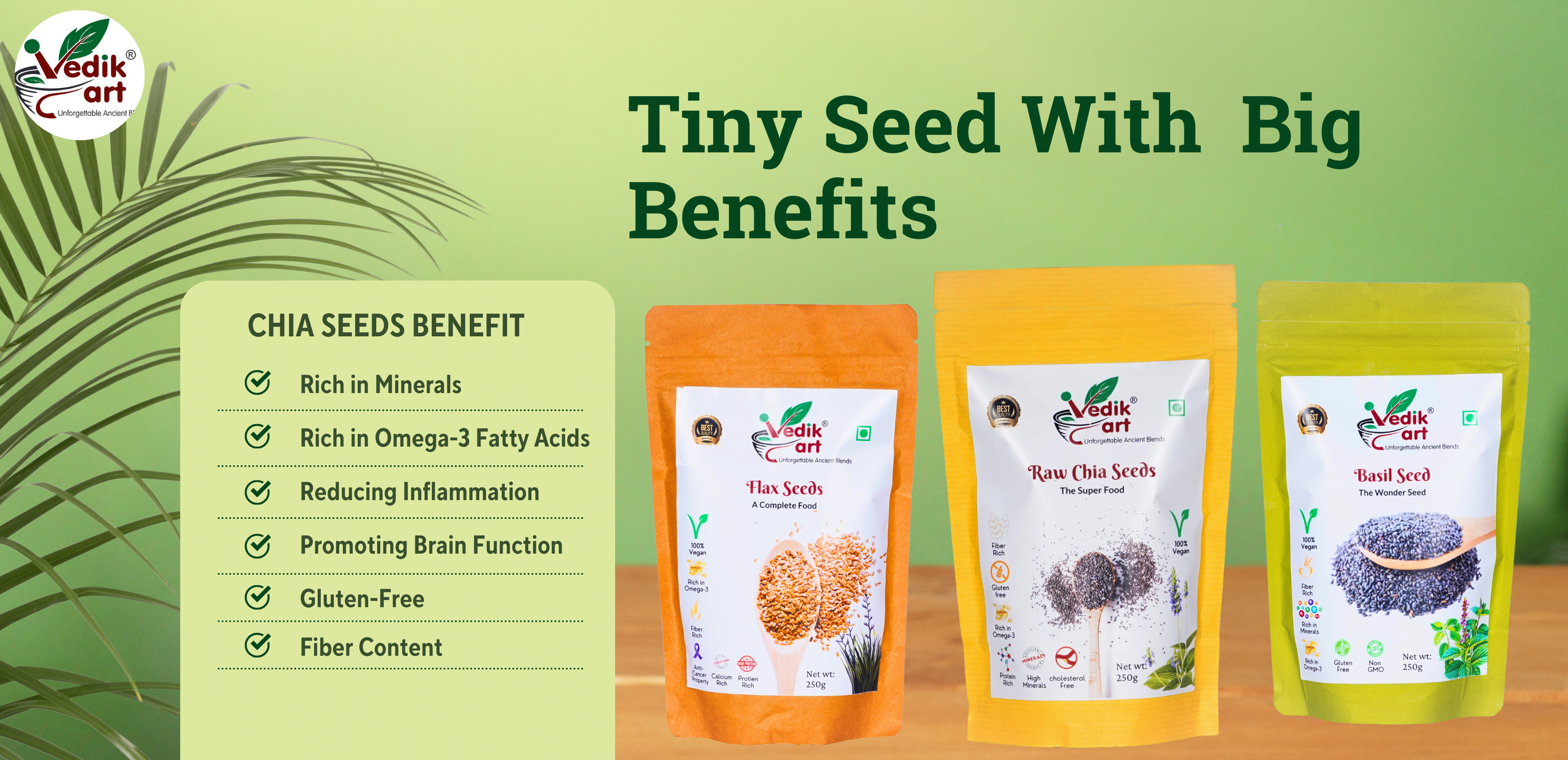 Green Elegant Slim Tea Product Benefit Checklist Banner Facebook Cover (3)